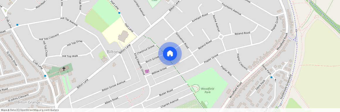 Chestnut Grove, Harrogate, North Yorkshire, UK, HG1