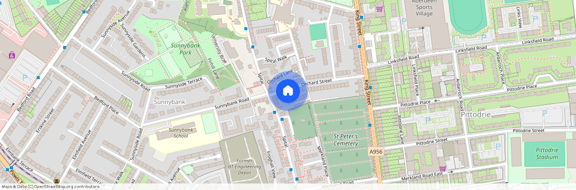 Orchard Street, Old Aberdeen, Aberdeen, AB24