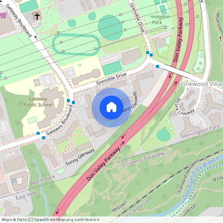 100 Leeward Glenway, Toronto