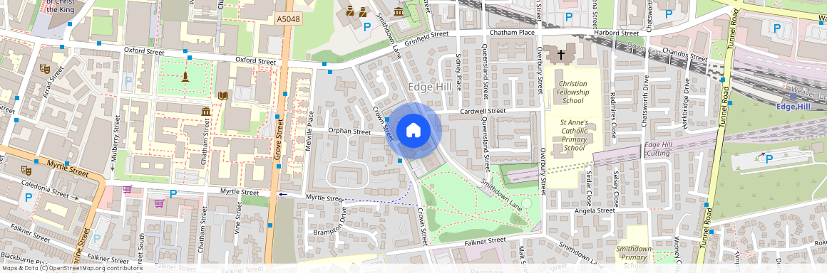 Crown Station Place, Edge Hill, Liverpool, L7