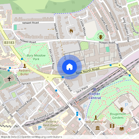 New North Road, Exeter, EX4