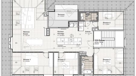 5½ Zimmer-Wohnung in Bern - Kirchenfeld, möbliert, auf Zeit - Foto 4