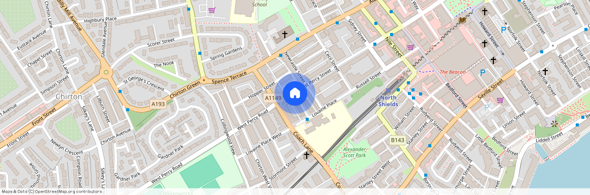 West Percy Street, North Shields. NE29 0BY