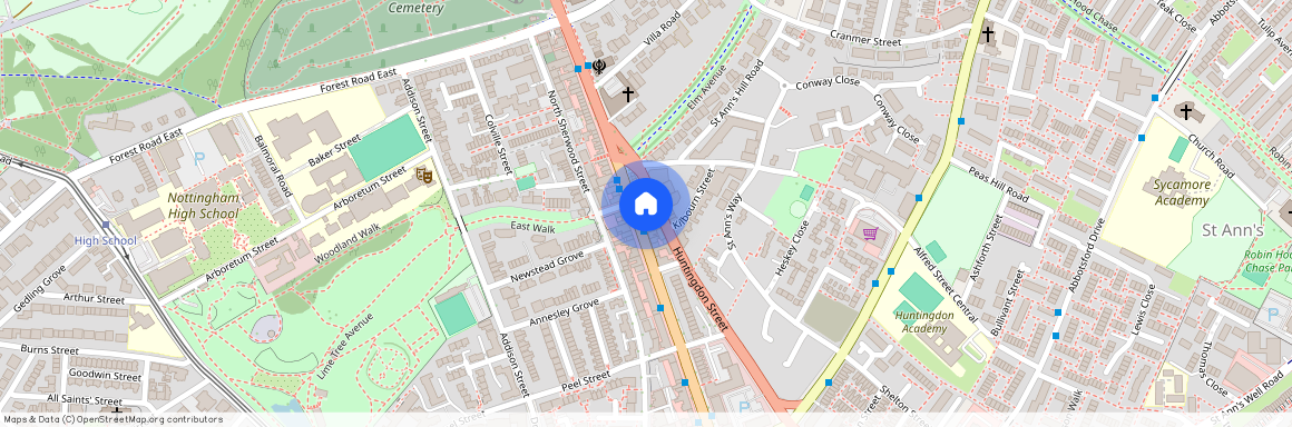 156 Mansfield Road, Nottingham, NG1 3HW