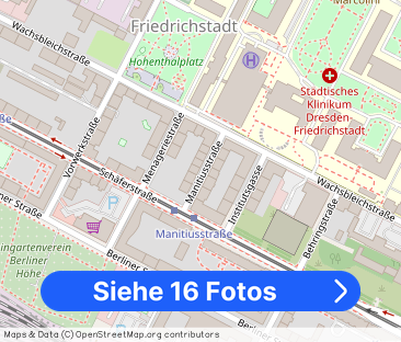 Friedrichstadt: Balkon + Wanne - Foto 1