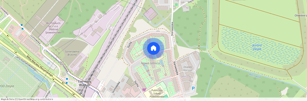 ul. Sucha, Letnica, Gdańsk, pomorskie