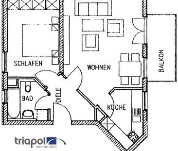 Gemütliche und ruhig gelegene 2-Zi-Wohnung mit Balkon in Coswig. - Foto 5