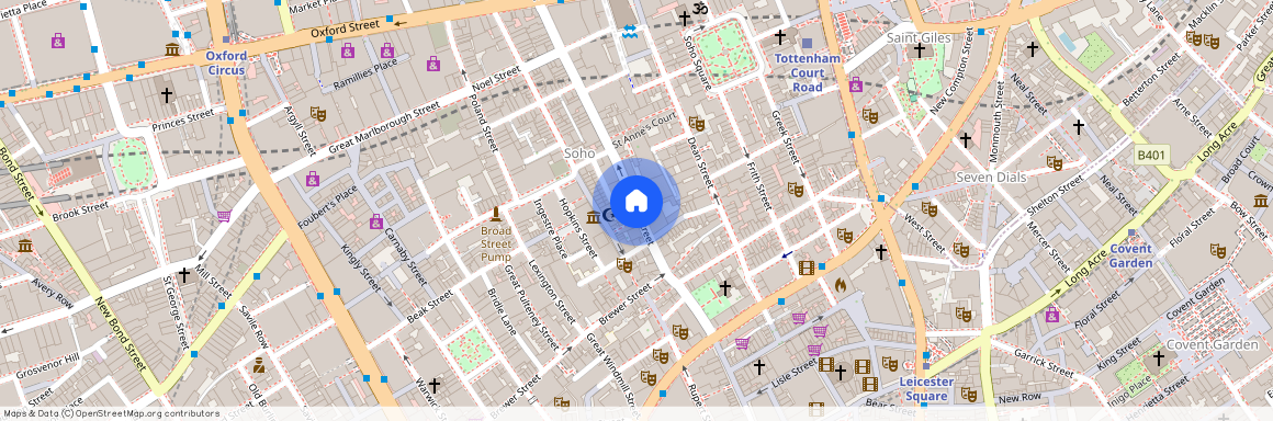 Wardour Street, W1F, London