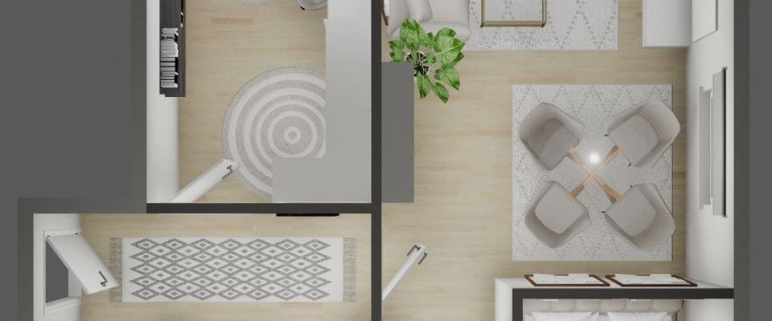 3-Zimmer-Wohnung mit Balkon und Dusche - Photo 1