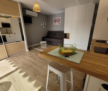 Appartement Six Fours Les Plages 1 pièce(s) 33 m² avec un espace nuit - Photo 1