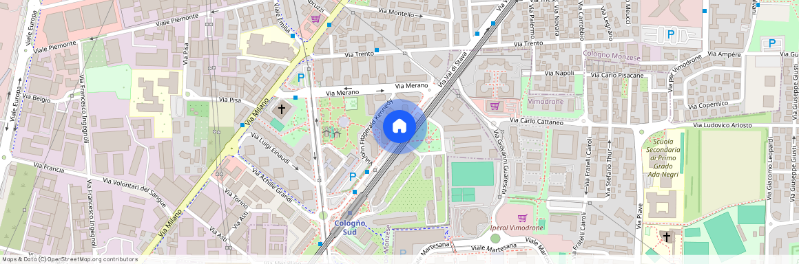 Via John Fitzgerald Kennedy, Cologno Monzese, Lombardy 20093, Cologno-Monzese