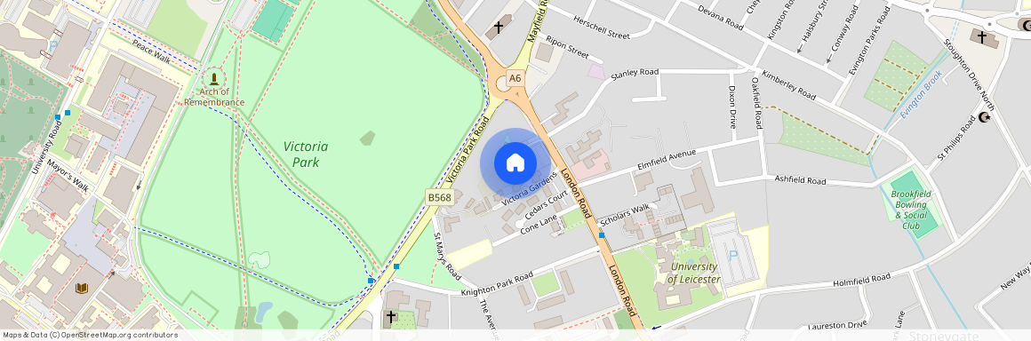 Hollybank Court, 193 London Road, Clarendon Park, Leicester LE2
