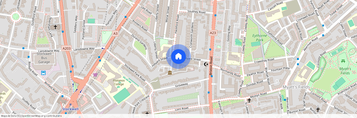 Hillyard Street, Oval SW9