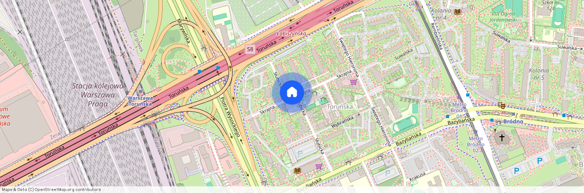 ul. Toruńska, Bródno, Targówek, Warszawa, mazowieckie