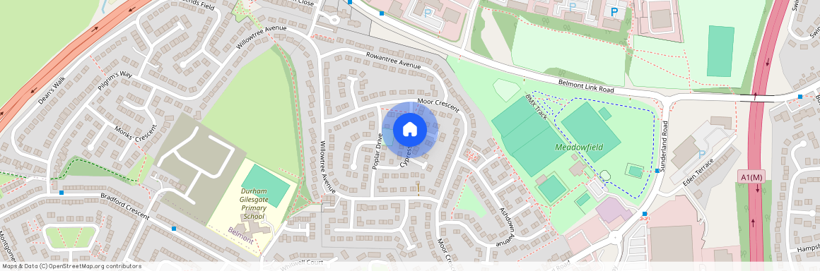 Cypress Grove, Durham, County Durham, DH1