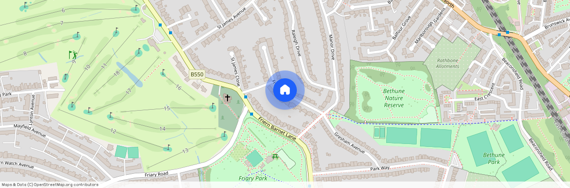 Friars Avenue, Whetstone, N20