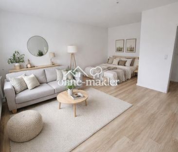 Moderne, helle 1-Zimmer-Wohnung mit Balkon & neuer Einbauküche – Ru... - Foto 3