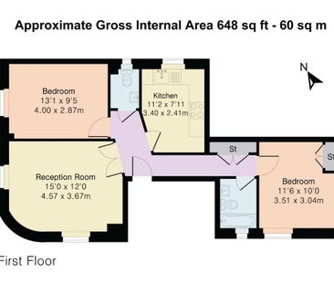 2 bedroom flat to rent - Photo 3