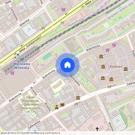 ul. Markowska 22, Szmulowizna, Praga-Północ, Warszawa, mazowieckie