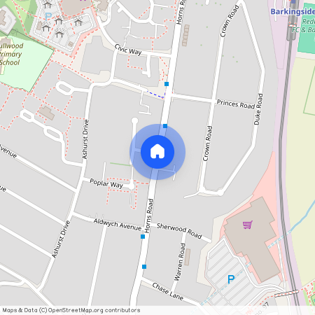 Horns Road, Ilford, IG6