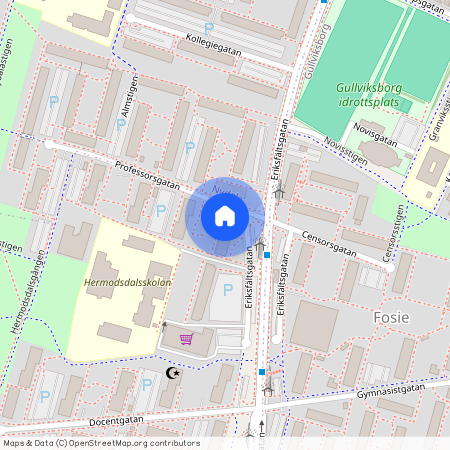 Professorsgatan 2A, Hermodsdal