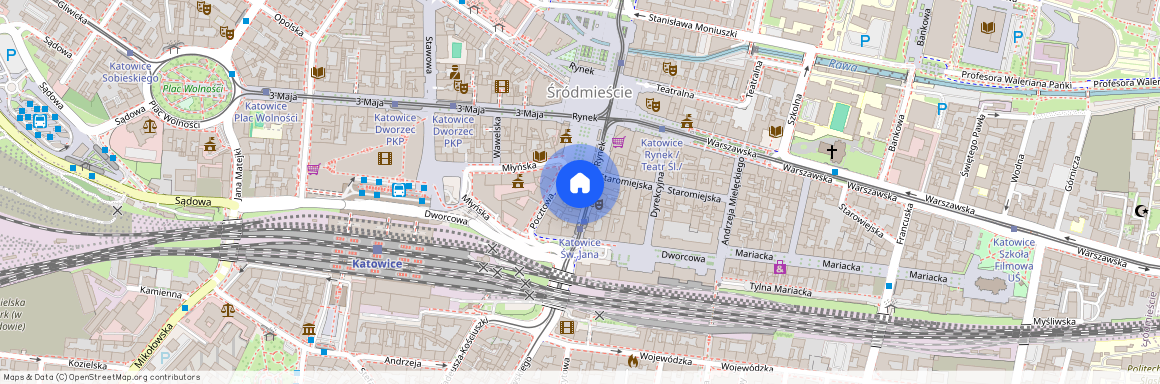 Jana 5, Centrum, Katowice