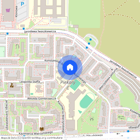 ul. Konstantego Ildefonsa Gałczyńskiego, Legnica, dolnośląskie