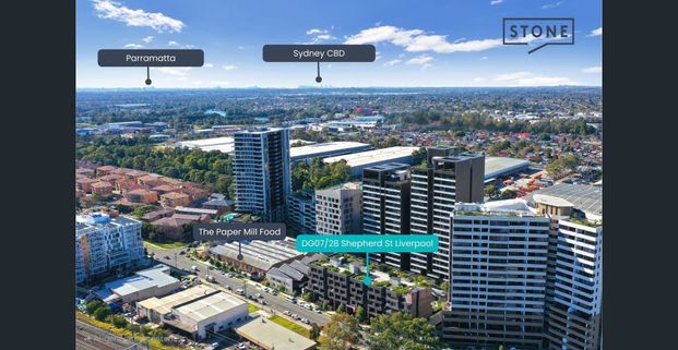 MODERN & HUGE 1 BED WITH STUDY ROOM + 1 PARKING PAPER MILL LIVERPOOL - Photo 1