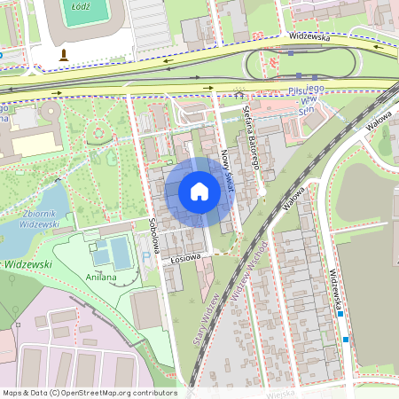 ul. Bobrowa, Stary Widzew, Widzew, Łódź, łódzkie