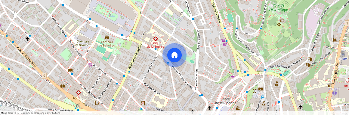 Avenue Vinet 14, 1004 Lausanne