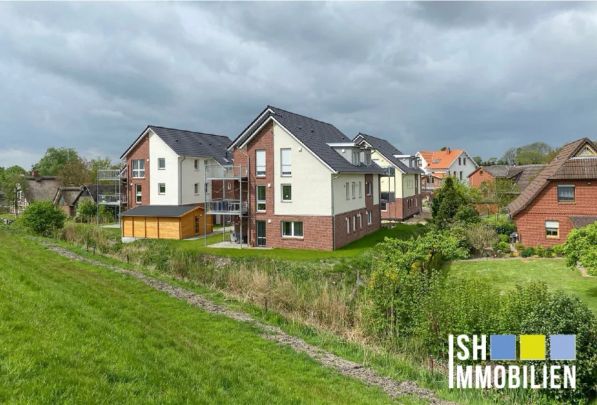 Moderne Wohnung mit Terrasse und Blick auf die Elbe in Wischhafen zu vermieten - Foto 1