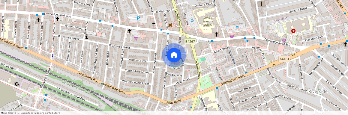 St Johns Crescent, Canton, Cardiff