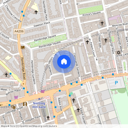 Linden Gardens Notting Hill W2, London, W2