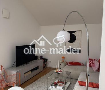 Schöne DG-2-Zimmer-Wohnung mit Balkon mitten in Bergen! Neuster Ene... - Foto 1