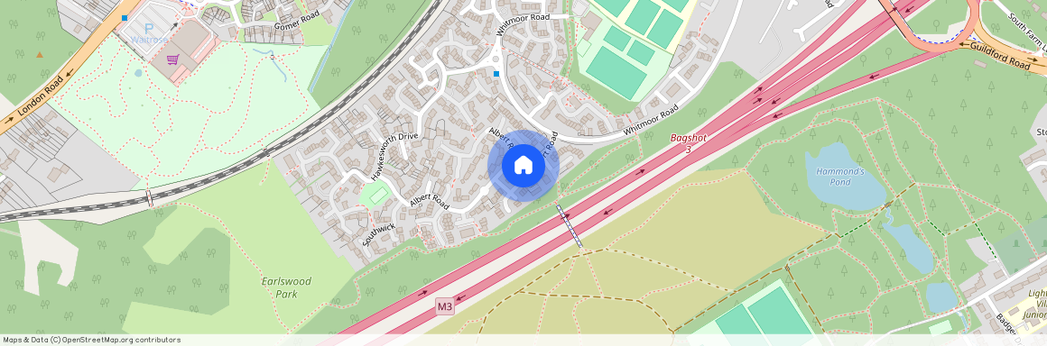 Albert Road, Bagshot