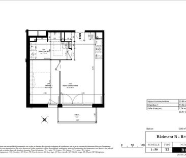 Location Appartement 2 pièces 43m² FONSORBES 31470 - Photo 5