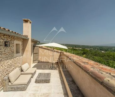 Gordes - Splendide maison avec vue - Photo 1