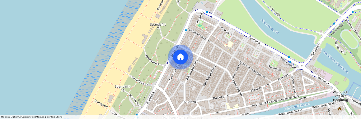 De Noord, 2225 AJ, Buitensluisstraat, Katwijk