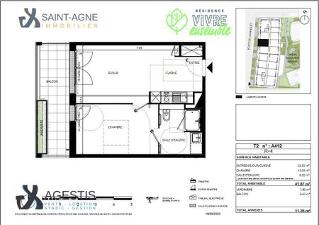 Location Appartement 2 pièces 41m² TOULOUSE 31200 - Photo 3