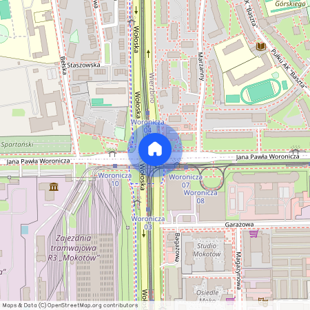 Warszawa, M., Warszawa, Mokotów, Wyględów, Woronicza