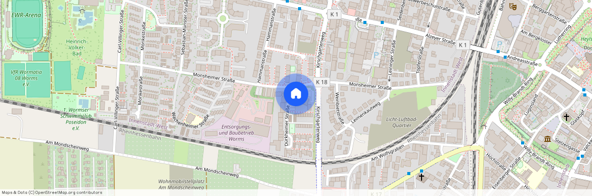 Dürkheimer Straße 1A, 67549 Rheinland-Pfalz - Worms