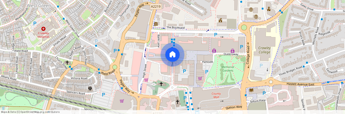 The Broadway, Crawley RH10