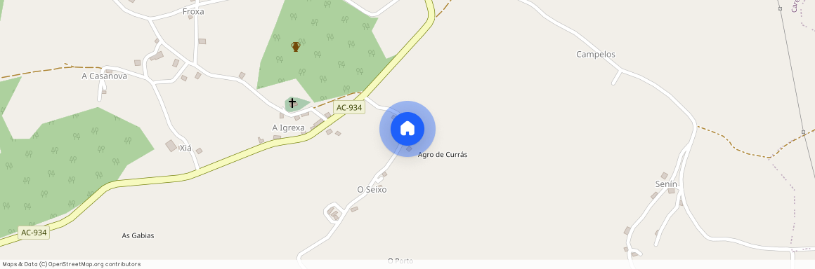 Parroquias del Oeste, - O Seixo - Vilaestevez