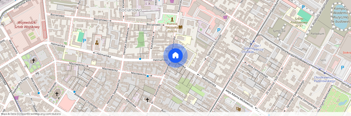 Bydgoszcz, Świętojańska, 64 PLN / m2