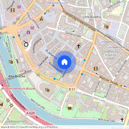 Sankt Johanner Markt 47, 66111 Saarbrücken - St Johann