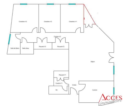 Location Appartement 4 pièces 110m² - Photo 1