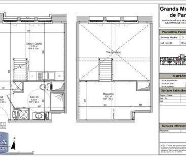 Appartement à louer 1 pièce 27.86m² - Photo 2