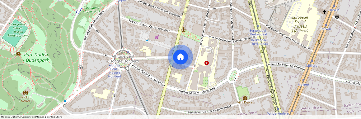 Rue Edouard Branly, 4, 1190, Forest