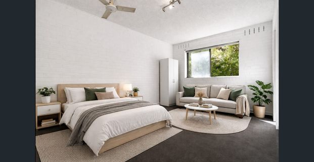 Low Maintenance and and Secure Studio in Prime St Kilda Location - Photo 1