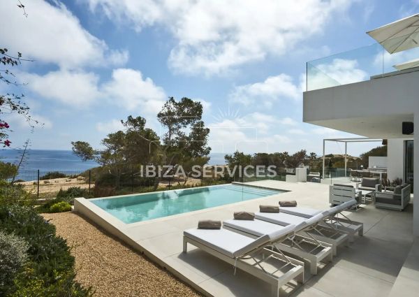 Long term rental — A Private Cliffside Retreat in Cap Martinet, Ibiza